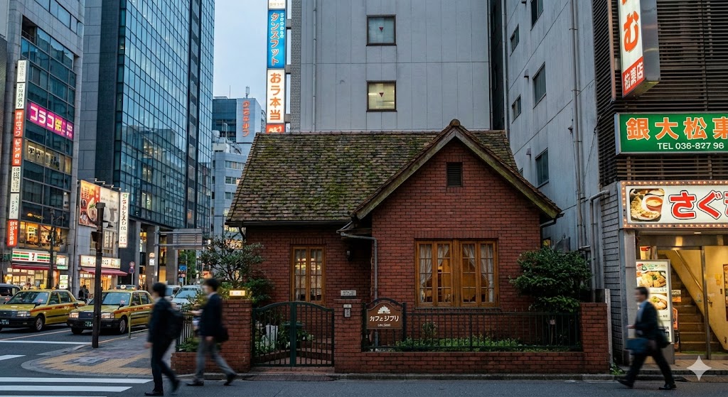 Small hut in Tokyo